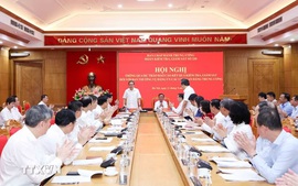Thông qua dự thảo Báo cáo kết quả kiểm tra, giám sát đối với Ban Thường vụ Đảng ủy các cơ quan Đảng Trung ương