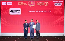 Amway Việt Nam được vinh danh Top 5 Doanh nghiệp tiêu biểu ASEAN và Top 5 Thương hiệu/sản phẩm nổi tiếng ASEAN