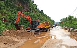 Công bố tình huống khẩn cấp hư hỏng do thiên tai trên quốc lộ 3 và đường Hồ Chí Minh