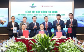 Agribank và PVEP ký hợp đồng tín dụng cho dự án khí trọng điểm