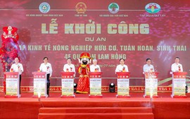 Hà Tĩnh khởi công tổ hợp kinh tế nông nghiệp hữu cơ gần 1.300 tỷ