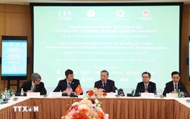 Tổng Bí thư, Chủ tịch nước Tô Lâm dự Tọa đàm bàn tròn với các doanh nghiệp lớn của Hoa Kỳ