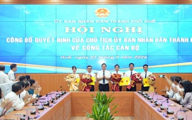 TP. Huế điều động, bổ nhiệm giám đốc sở, ngành