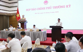 Họp báo Chính phủ thường kỳ tháng 8: Kinh tế vĩ mô ổn định, các cân đối lớn được bảo đảm