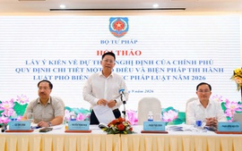 Hoàn thiện quy định về phổ biến, giáo dục pháp luật, tăng cường ứng dụng AI