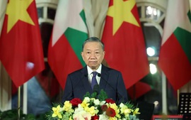 Tổng Bí thư, Chủ tịch nước Tô Lâm: Quan hệ hợp tác Việt Nam-Myanmar sẽ có những bước phát triển mới, thực chất hơn