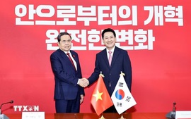 Việt Nam mong muốn cùng Hàn Quốc thúc đẩy quan hệ hai nước phát triển mạnh mẽ