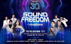 Sound Freedom by VinaPhone 2026 với sự góp mặt của nhiều nghệ sĩ được yêu thích