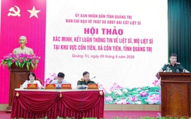 Mở rộng khai quật, tìm kiếm hài cốt liệt sĩ tại Cồn Tiên,  Quảng Trị