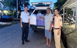 Phát hiện, thu giữ gần 1.500 bao thuốc lá ngoại nhập lậu