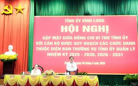 Bí thư Vĩnh Long: 792 cán bộ được quy hoạch phải tự chứng minh mình