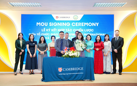 Ký kết hợp tác triển khai Chương trình tích hợp Cambridge tại 50 trường phổ thông Hà Nội