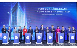 Samsung opens 220 million R&D center in Viet Nam