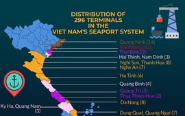 Viet Nam home to 296 sea terminals