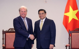 PM meets WB Managing Director of Operations, executives of U.S. corporations 