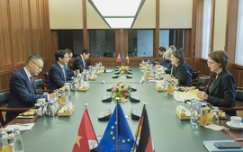 Vietnamese Foreign Minister holds talks with German counterpart