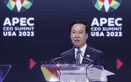 President Vo Van Thuong attends APEC CEO Summit 2023