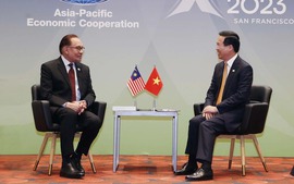 President Vo Van Thuong meets Malaysian Prime Minister