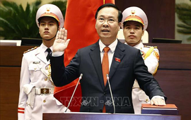 Vo Van Thuong sworn in as new President of Viet Nam