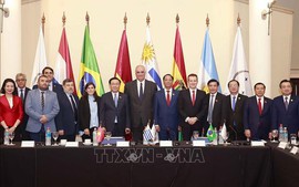NA Chairman holds talks with MERCOSUR Parliamentary leaders