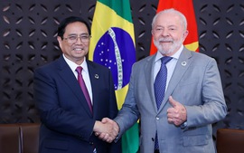 PM calls for Brazil's support for early negotiation of FTA with MERCOSUR