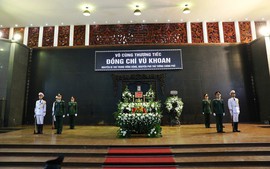 State-level funeral for former Deputy Prime Minister Vu Khoan held