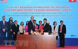 Binh Duong, U.S. Nebraska State foster collaboration