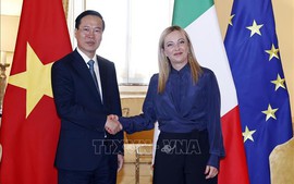 State leader meets Italian Prime Minister, top legislator