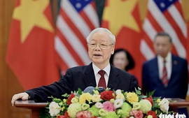 Statement by Party General Secretary Nguyen Phu Trong at joint press briefing with U.S. President Joe Biden