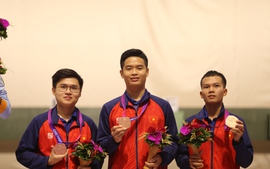 Vietnamese marksman Huy brings home an Asian Games gold medal