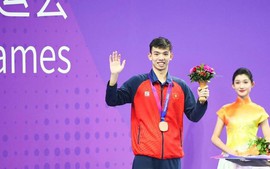 Swimmer Hoang bags more bronze in 400m freestyle