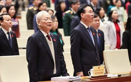 Party General Secretary Nguyen Phu Trong attends National Assembly's extraordinary session
