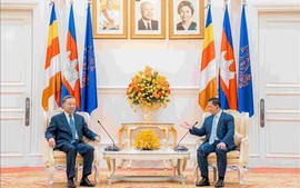 Minister of Public Security meets Cambodian top leaders