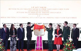 Viet Nam opens defense attaché office in Chile