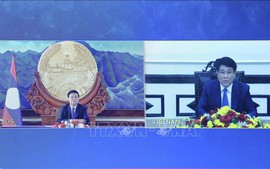 President Luong Cuong holds online talks with top Lao leader