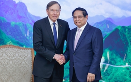 Prime Minister hosts reception for Chairman of KKR Global Institute David Petraeus