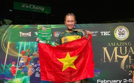 Vietnamese fighters win golds at WBC Amazing Muaythai Festival 2024