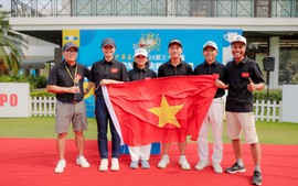 Anh Minh wins trophy of Taiwan Amateur Golf Championship