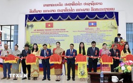 Four irrigation systems funded by Vietnamese Government inaugurated in Laos