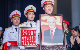 Photos: Memorial service for General Secretary Nguyen Phu Trong