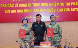 Viet Nam sends two more military officers to join UN peacekeeping mission in Abyei