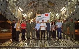 India delivers 35 tons of humanitarian relief supplies to Viet Nam's Yagi victims