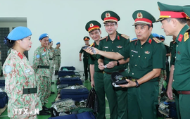 Level-2 Field Hospital Rotation 6, Engineering Unit Rotation 3 ready for UN peacekeeping missions