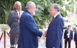 Party chief meets with Cuban Prime Minister