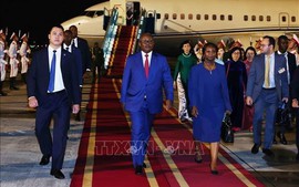 Guinea-Bissau President embarks on official visit to Viet Nam