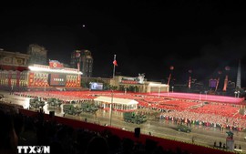 Party chief To Lam attends military parade marking 80th anniversary of Workers' Party of Korea