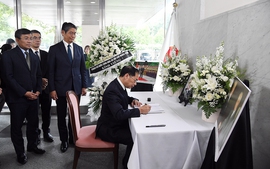 Deputy Prime Minister pays tribute to former Japanese Prime Minister Murayama Tomiichi