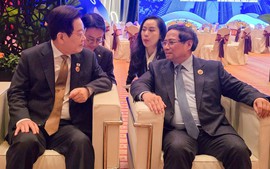 Gov’t chief receives foreign leaders on sidelines of ASEAN Summit