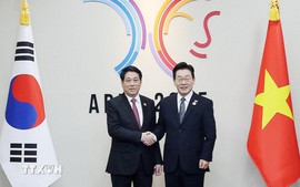 Vietnamese, South Korean Presidents hold talks in Gyeongju