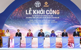 Construction begins on Ha Noi's US$520 million Pearl Theater project